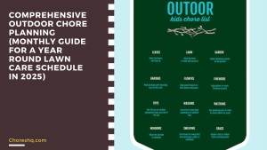 Comprehensive Outdoor Chore Planning (Monthly Guide For A Year Round Lawn Care Schedule In 2025)