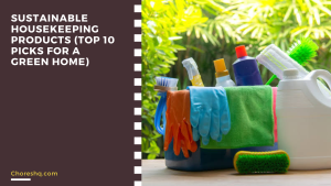 Sustainable Housekeeping Products (Top 10 Picks For A Green Home)