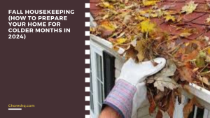 Fall Housekeeping (How To Prepare Your Home For Colder Months In 2024)